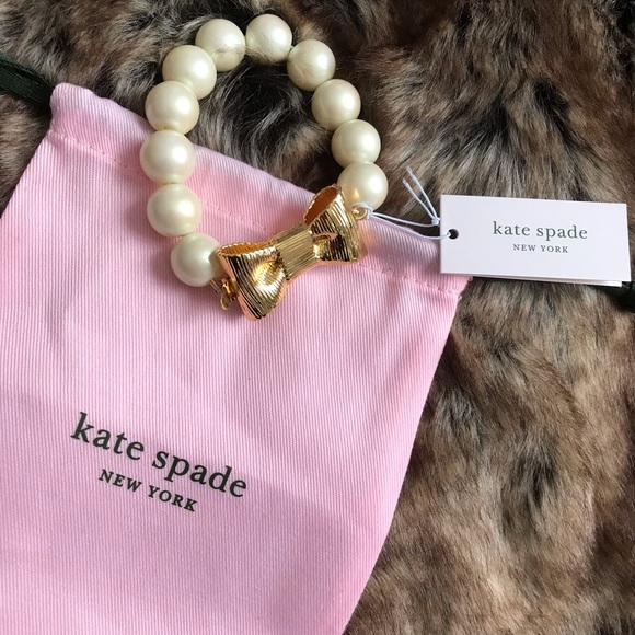 kate spade Jewelry - Kate Spade All Wrapped Up in Pearls Bracelet